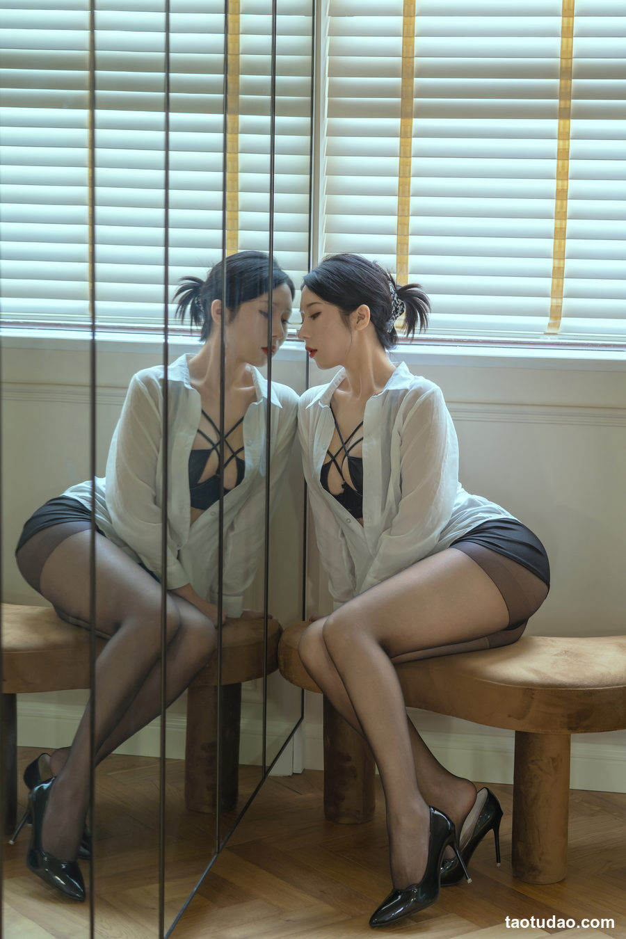 图片[2]-云溪溪-奶桃-透视衬衫[21P+1V-325MB]-艺库